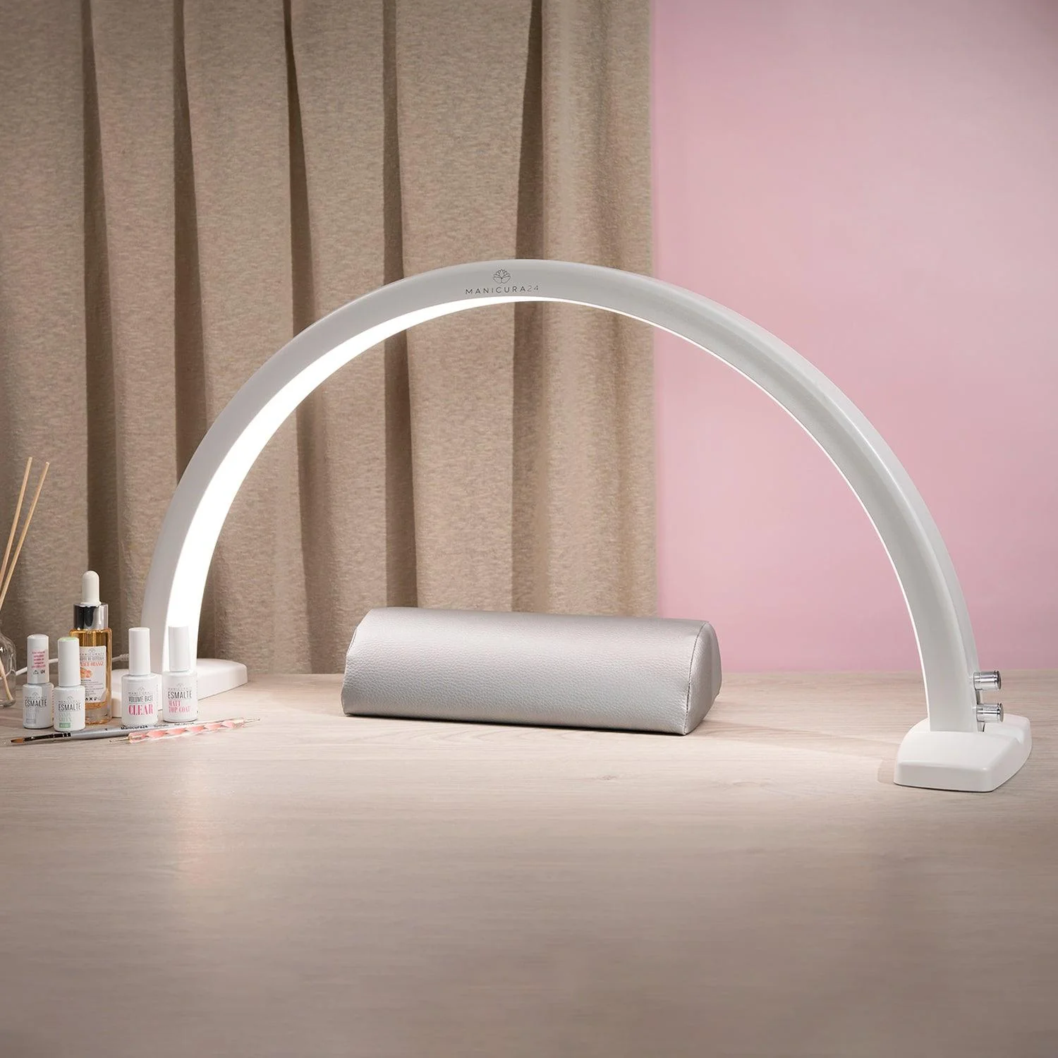 Lámpara de Mesa LED con Soporte para Móvil - Image 4