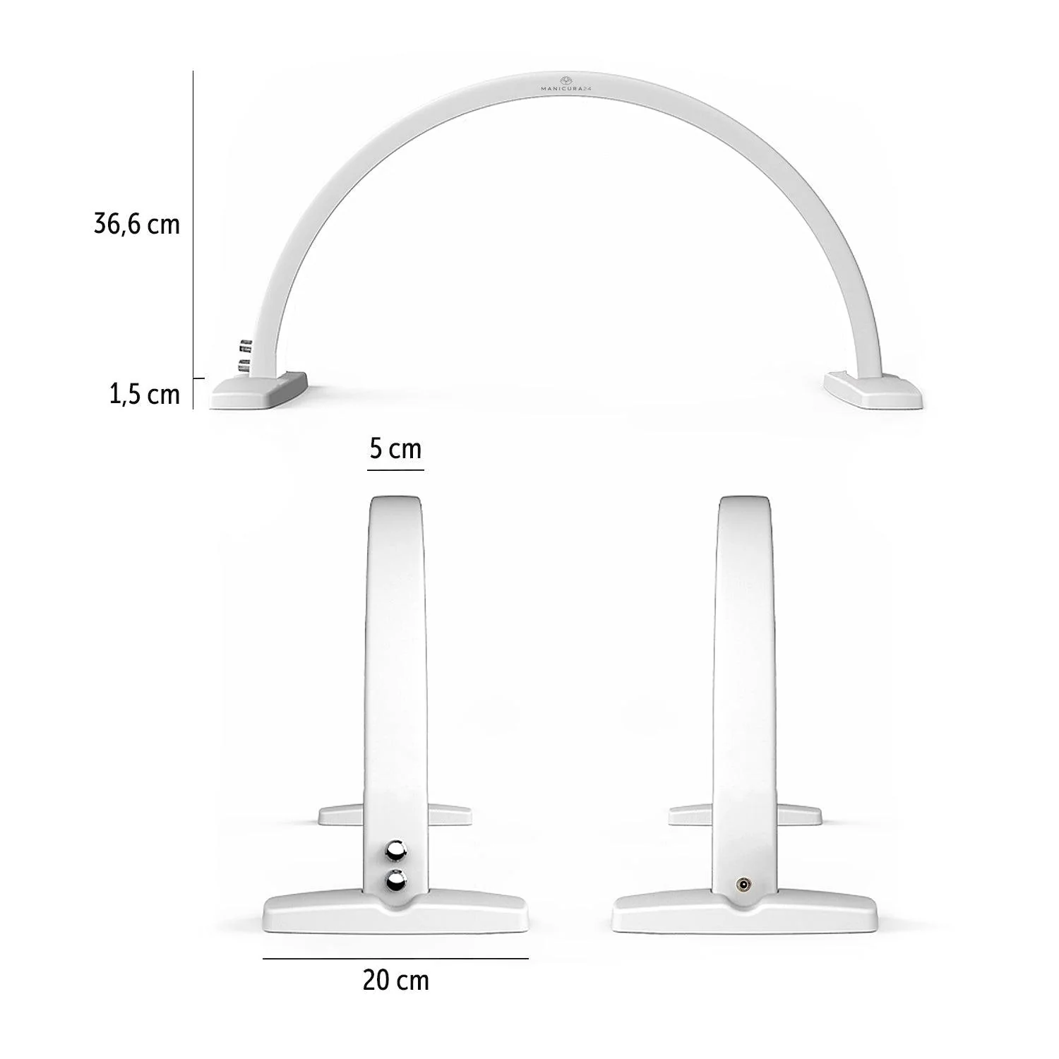 Lámpara de Mesa LED con Soporte para Móvil - Image 7
