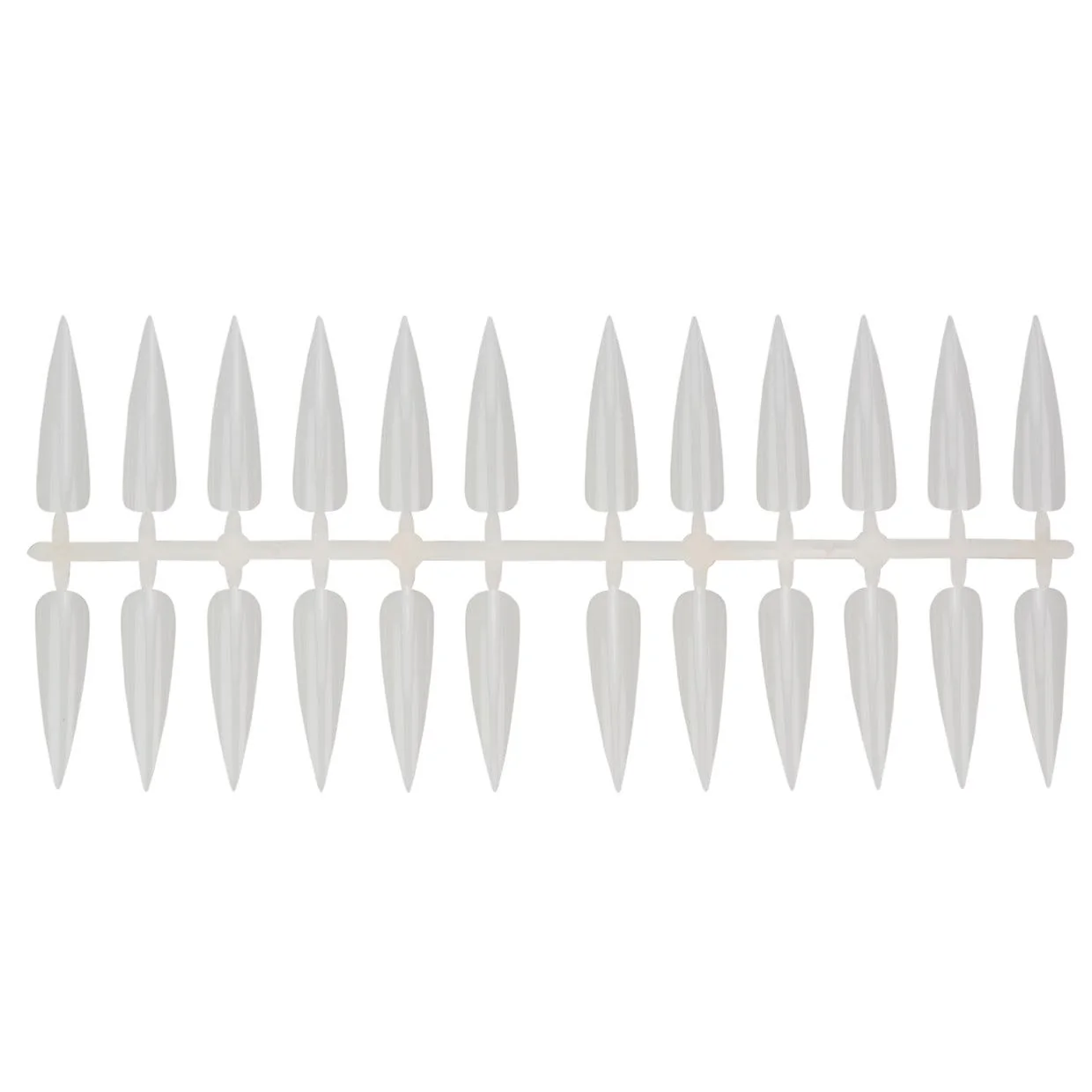 Pack 120 tips Stiletto Nailart - Natural
