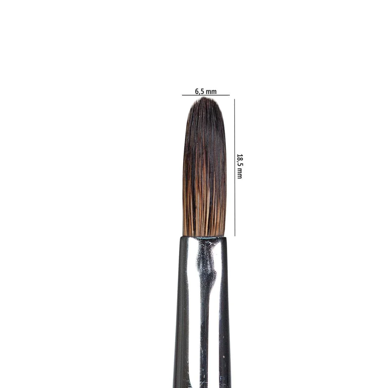 Pincel para acrílico Pelo Natural #06 - Image 3