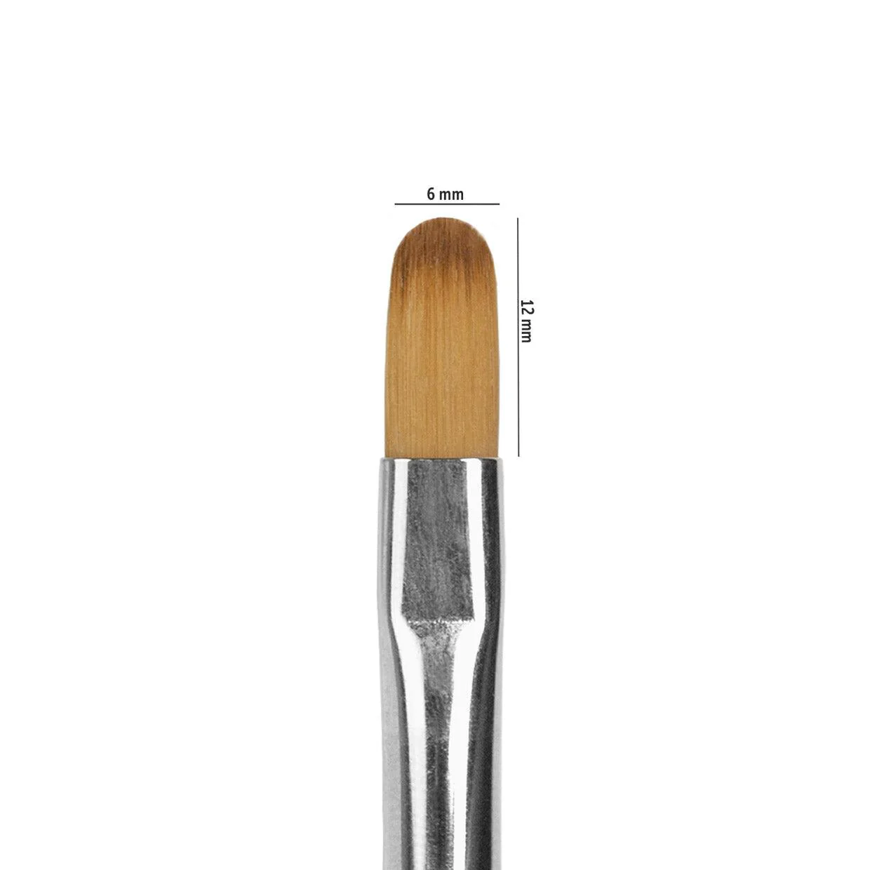 Pincel para gel Oval #06 - Image 2