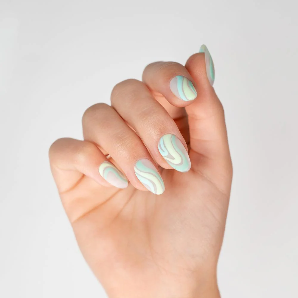 Soft Gel Nail Tip - Round Short - Image 2