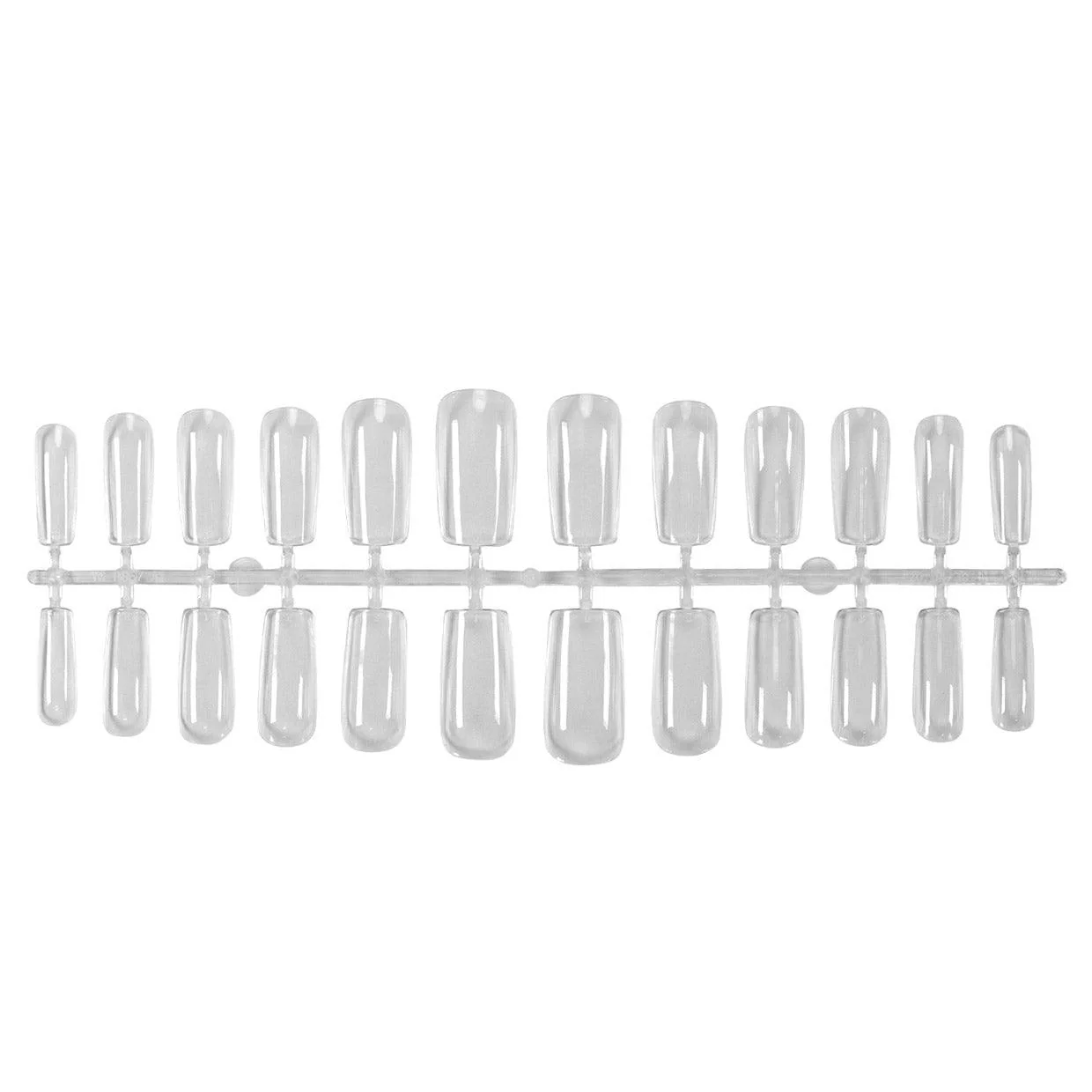 Soft Gel Nail Tip - Square Medium - Image 3