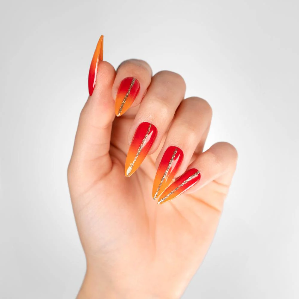 Soft Gel Nail Tip - Stiletto Medium - Image 2