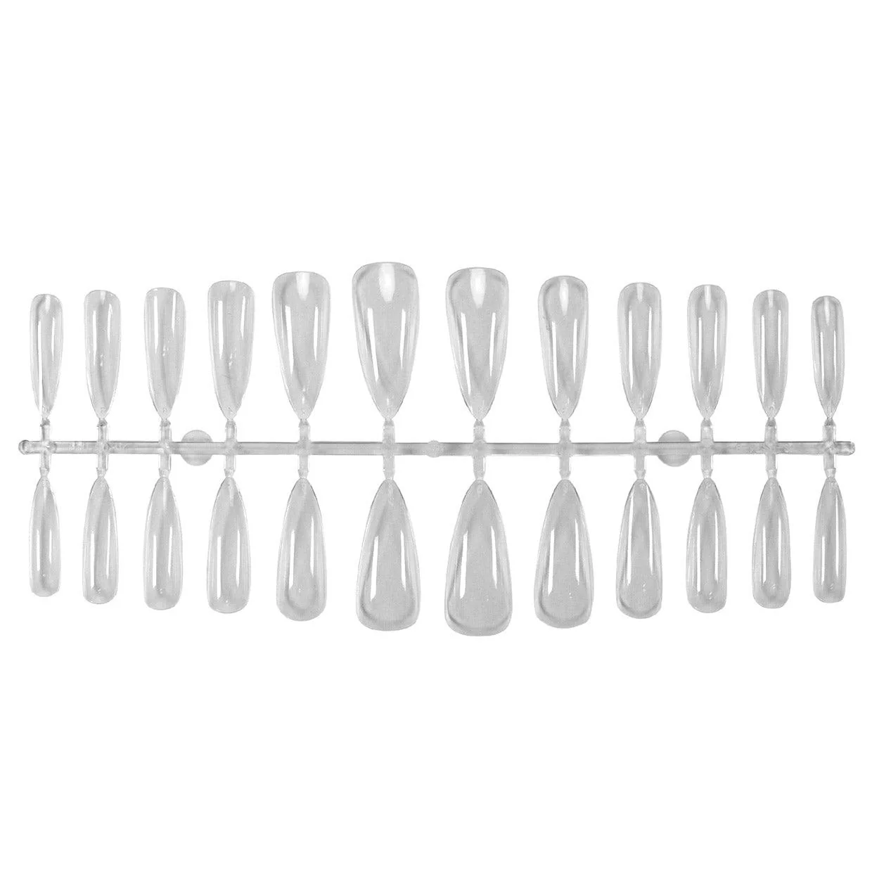Soft Gel Nail Tip - Stiletto Medium - Image 3