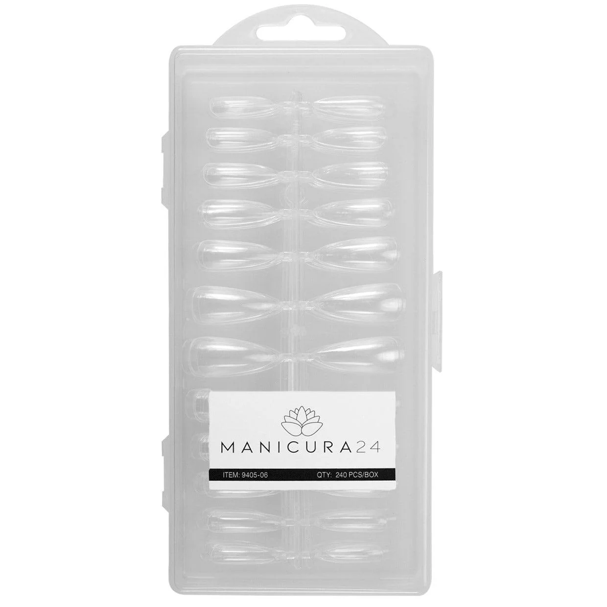 Soft Gel Nail Tip - Stiletto Medium - Image 4