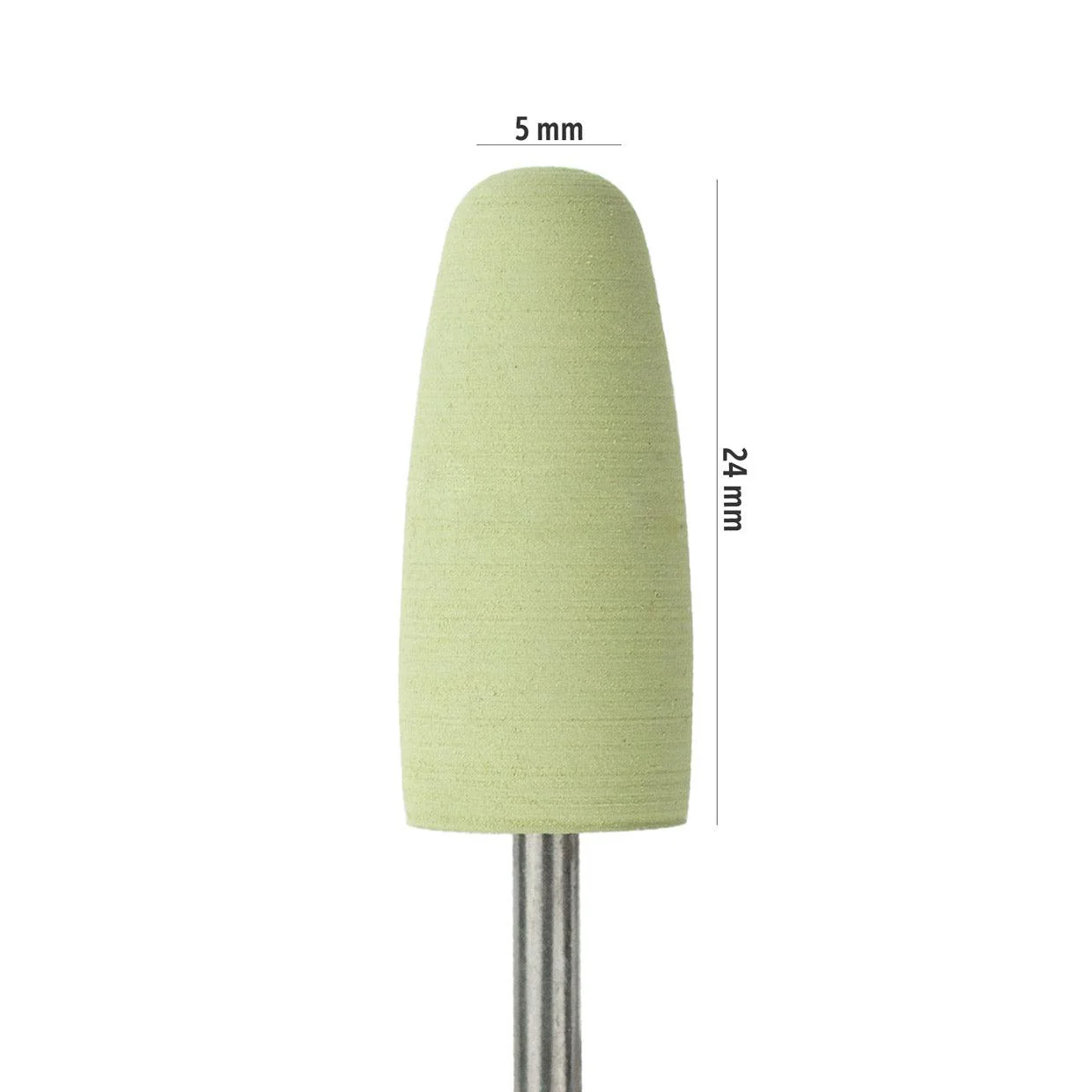 Fresa de silicona - Amarilla (granulación fina) - Image 2
