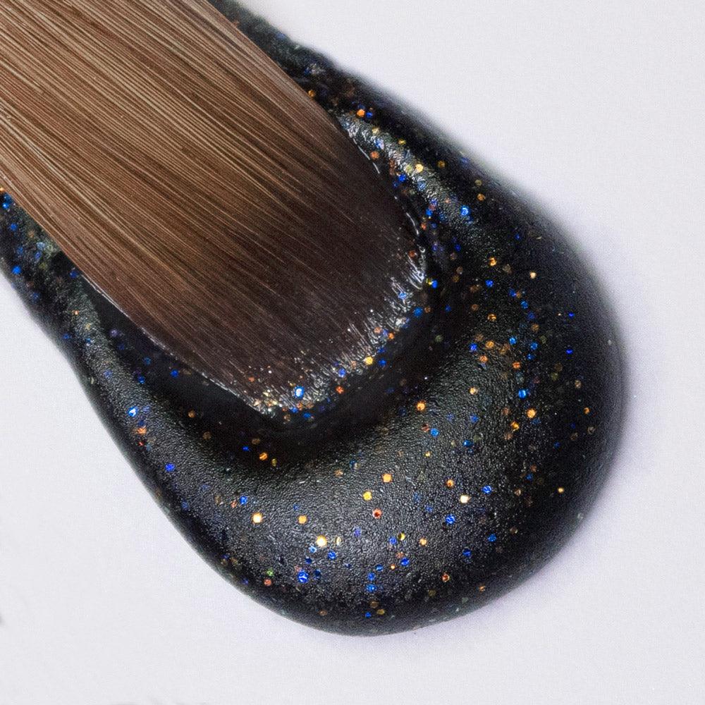 Polvo acrílico - BLACK GLITTER - Image 2