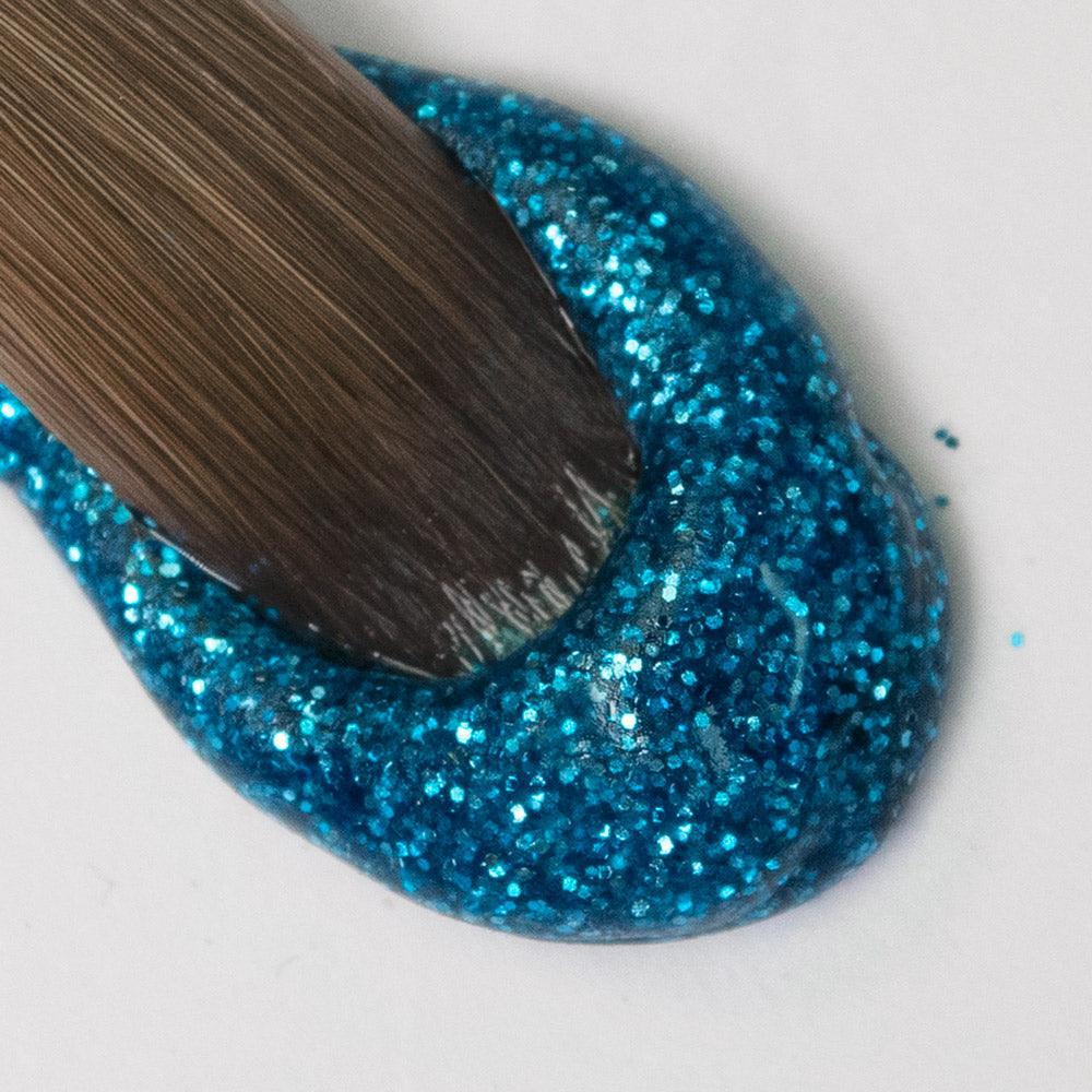 Polvo acrílico - BLUE GLITTER - Image 2