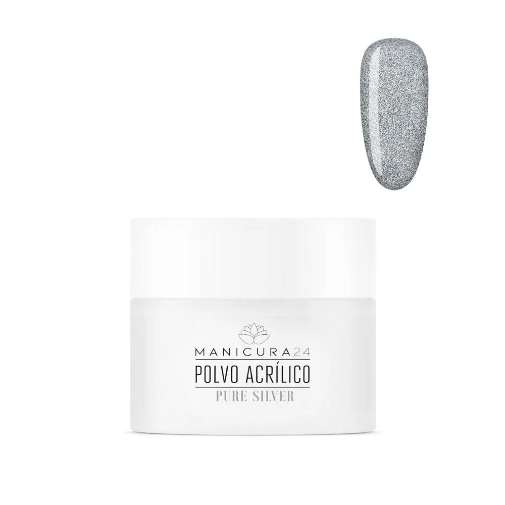 Polvo acrílico - PURE SILVER