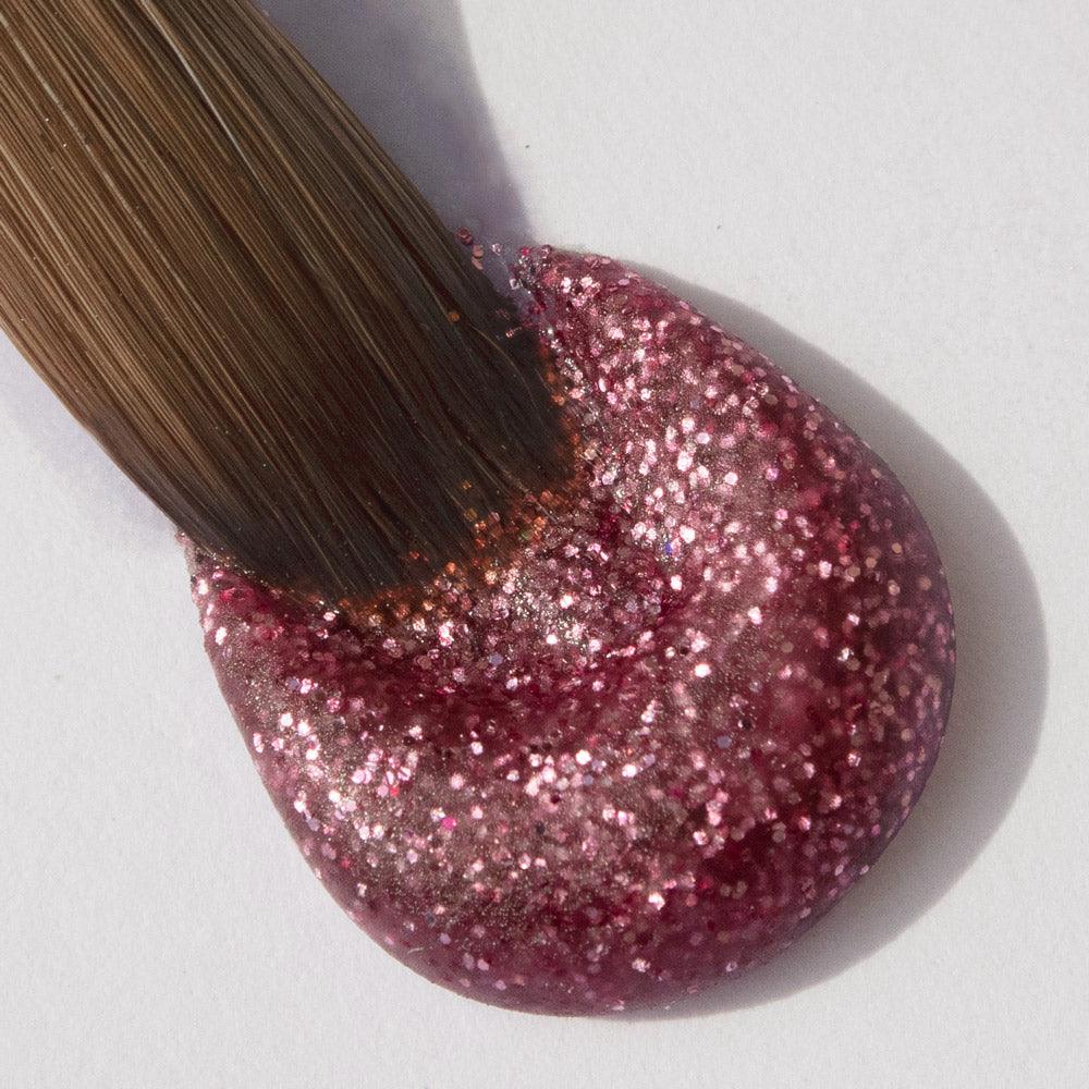 Polvo acrílico - ROSE GLITTER - Image 2