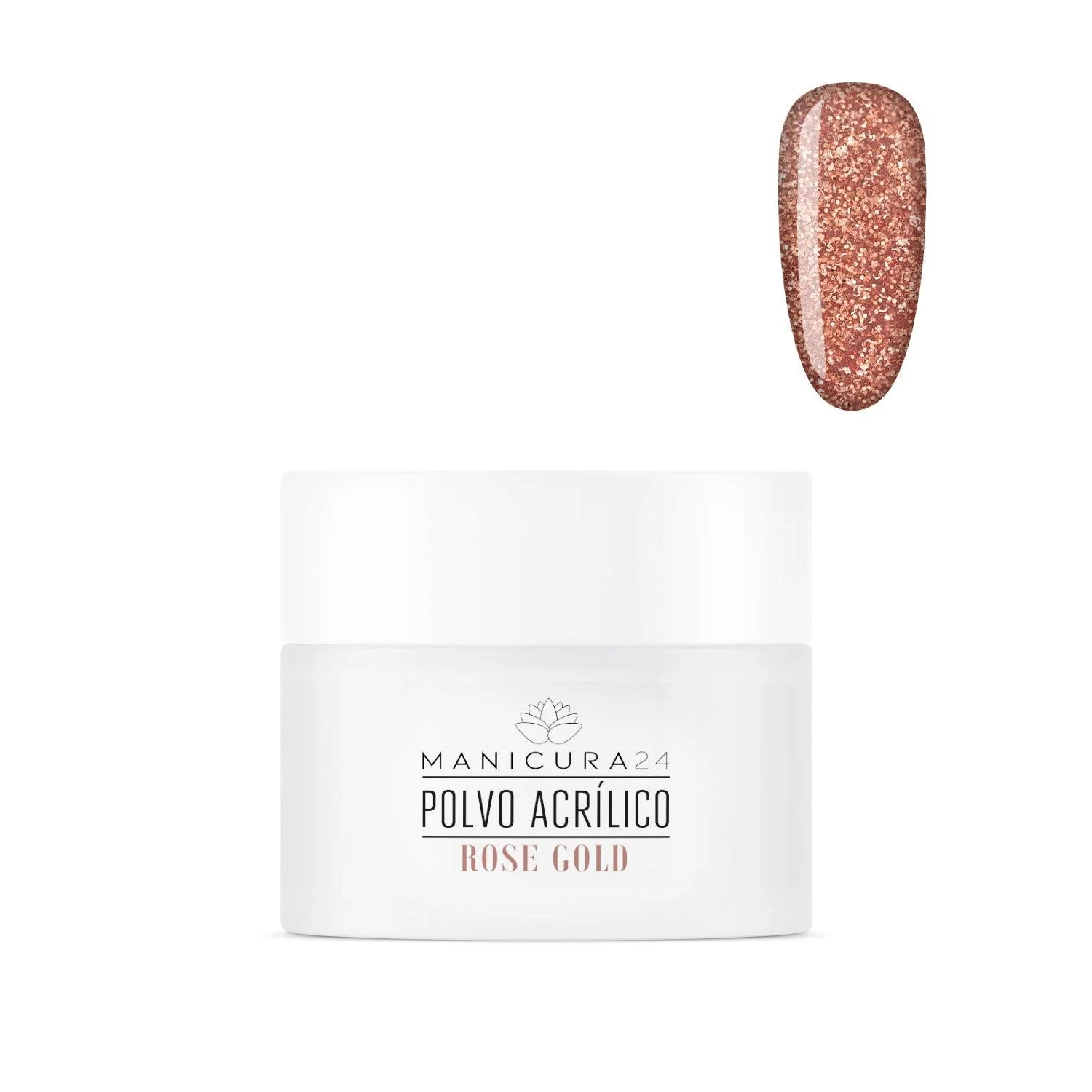 Polvo acrílico - ROSE GOLD