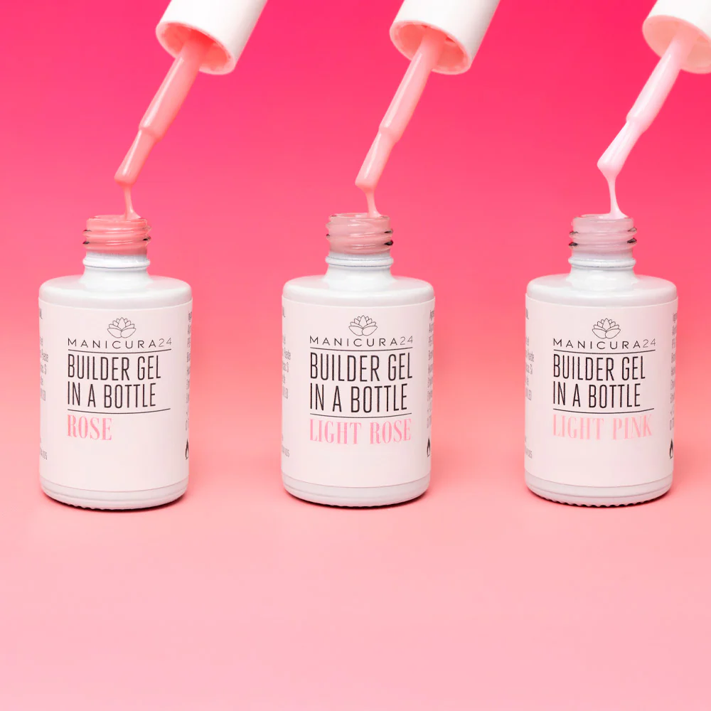 Builder Gel in a Bottle Rose - Image 6