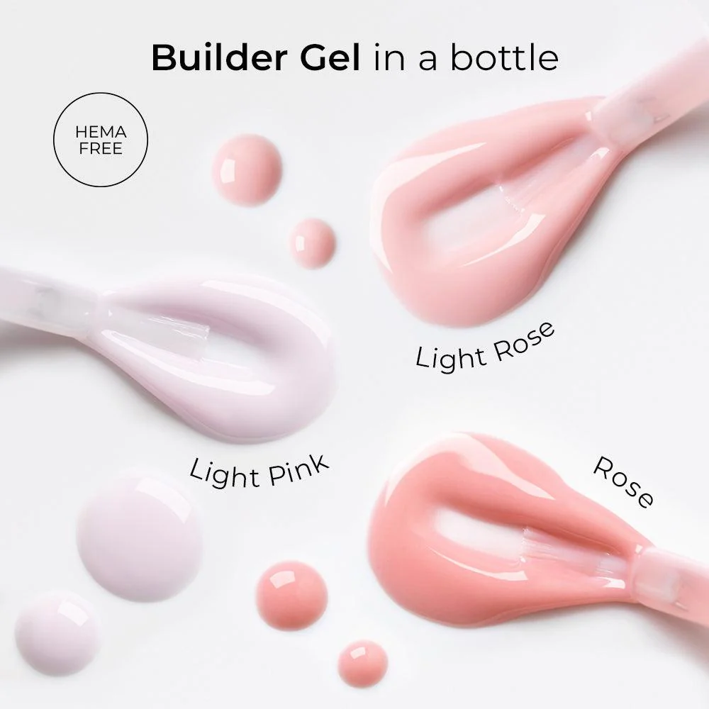 Builder Gel in a Bottle Rose - Image 4