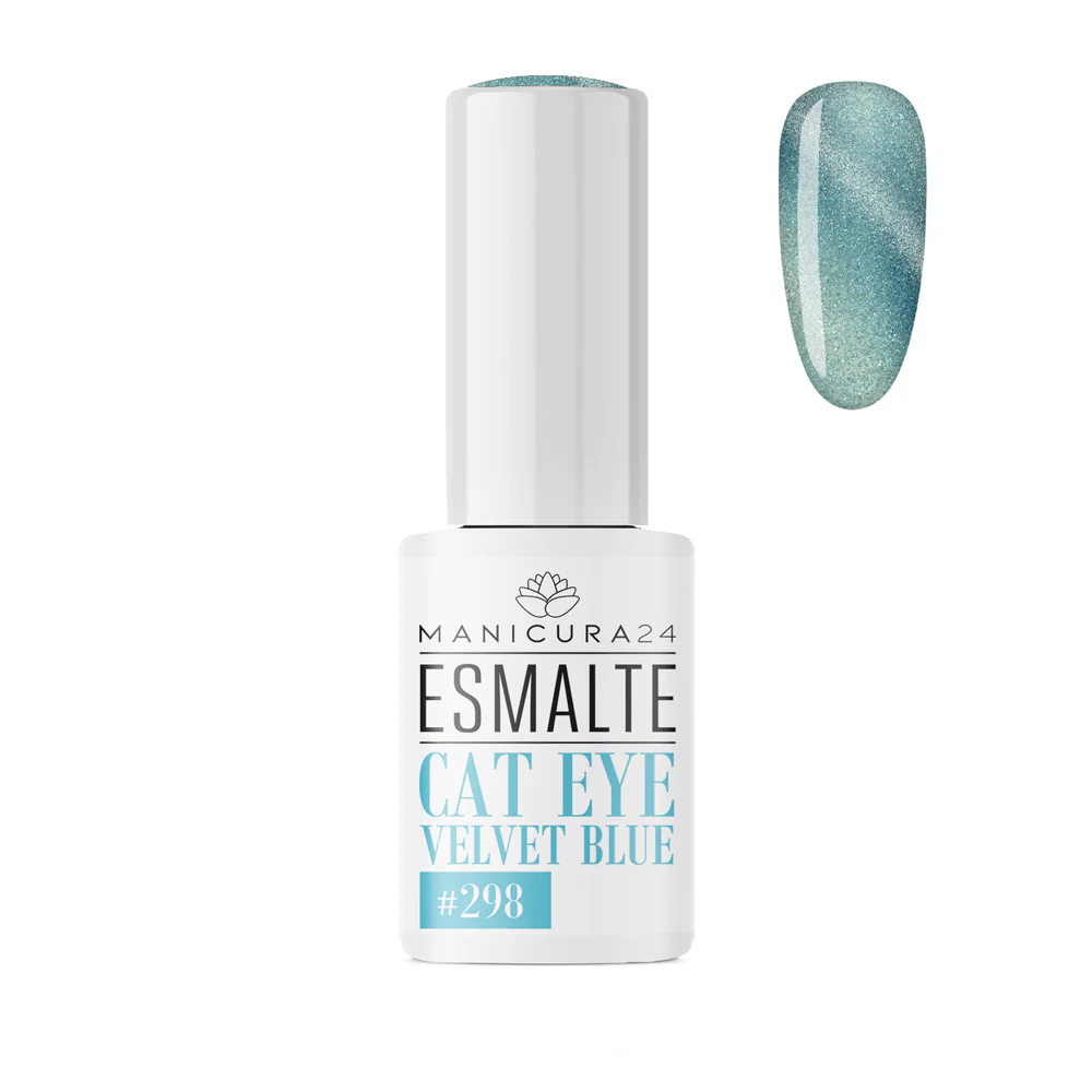 Esmalte semipermanente Cat Eye Velvet Blue #298
