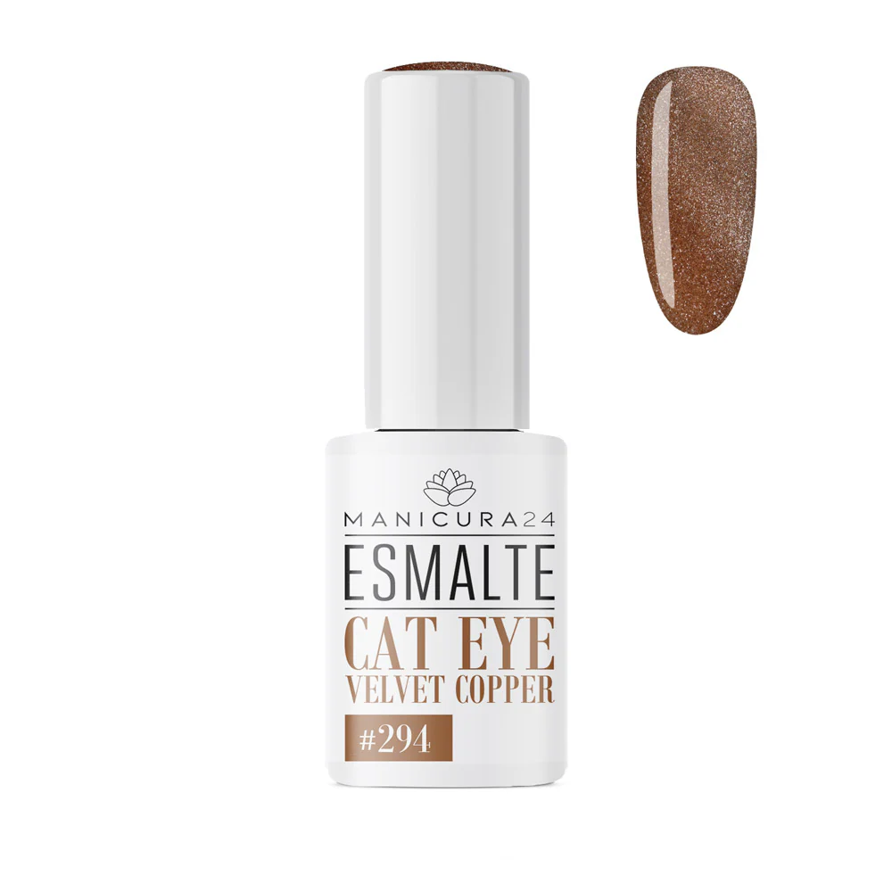 Esmalte semipermanente Cat Eye Velvet Copper #294