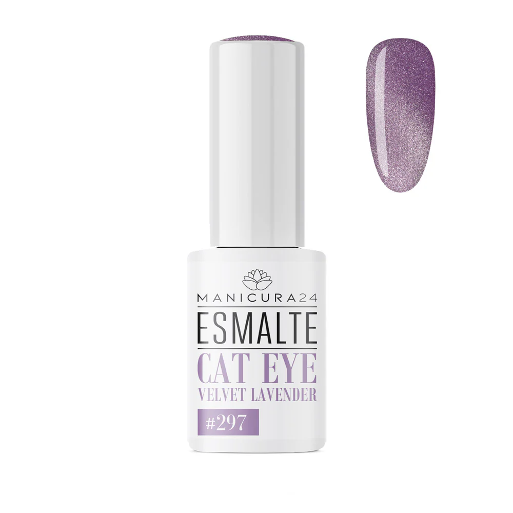 Esmalte semipermanente Cat Eye Velvet Lavender #297