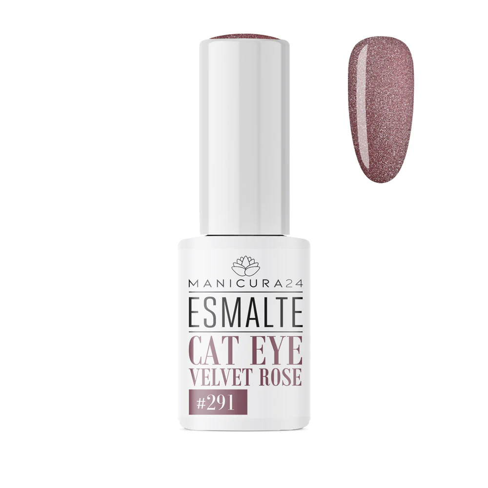 Esmalte semipermanente Cat Eye Velvet Rose #291