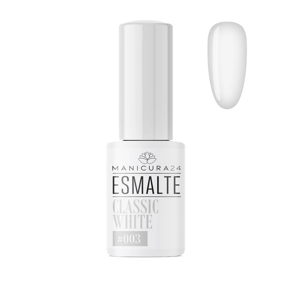 Esmalte semipermanente CLASSIC WHITE #003
