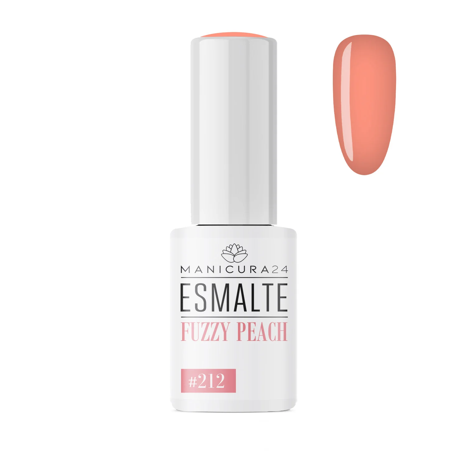 Esmalte semipermanente FUZZY PEACH #212