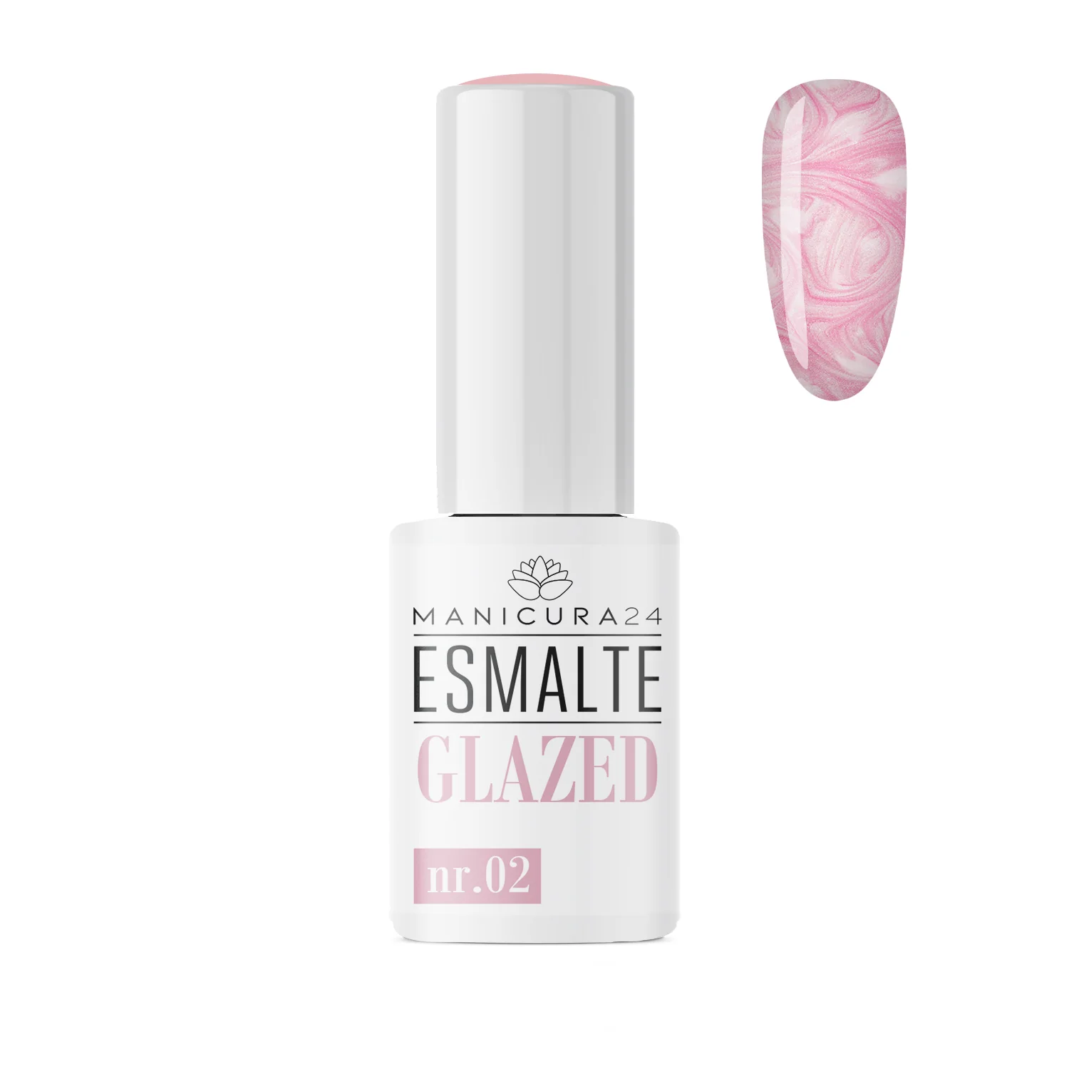 Esmalte semipermanente GLAZED nr 02