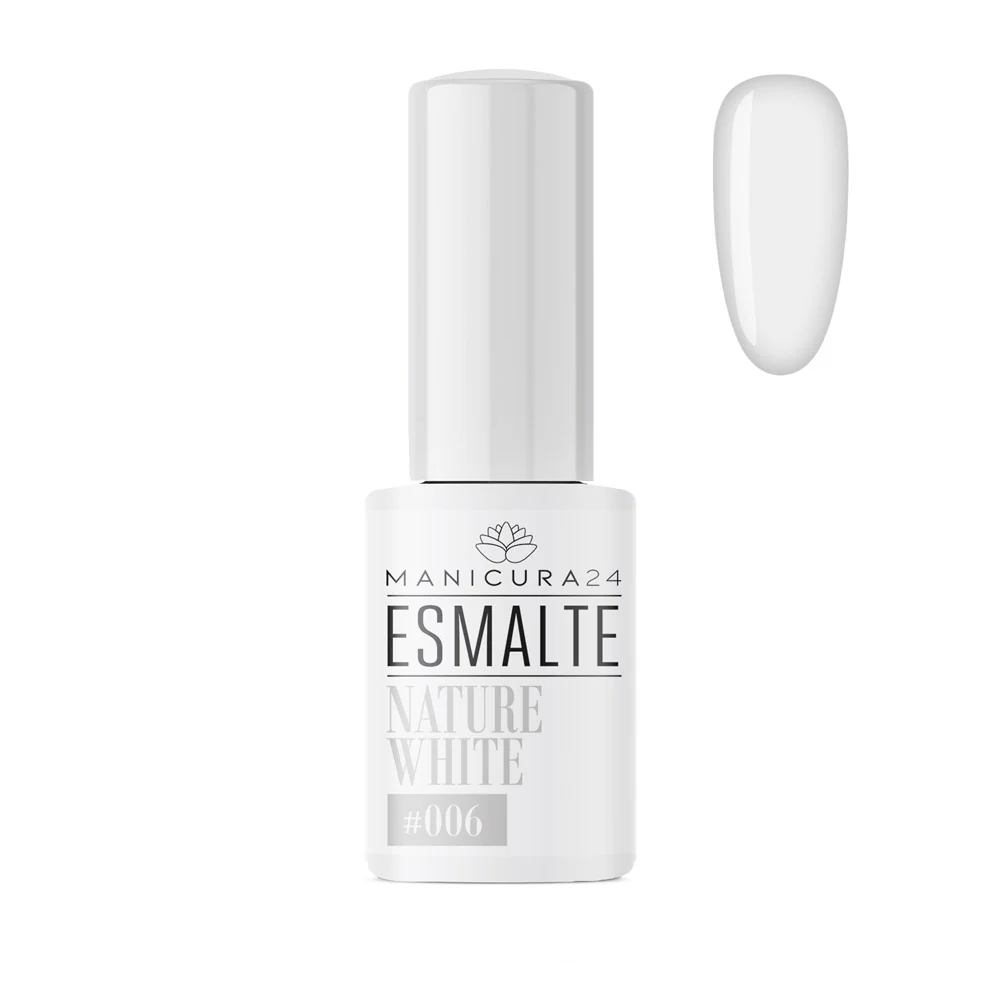 Esmalte semipermanente NATURE WHITE #006