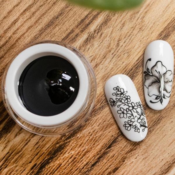 Art Paint Gel Thick Black - Image 3
