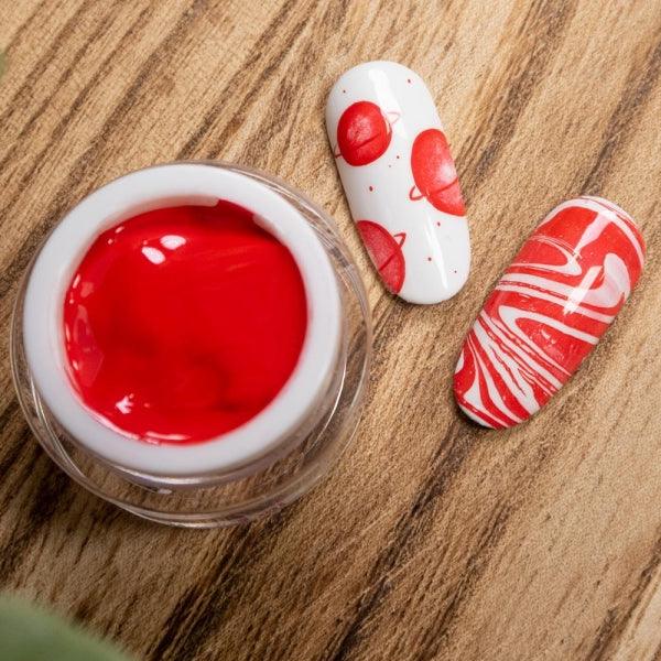 Art Paint Gel Thick Red - Image 3