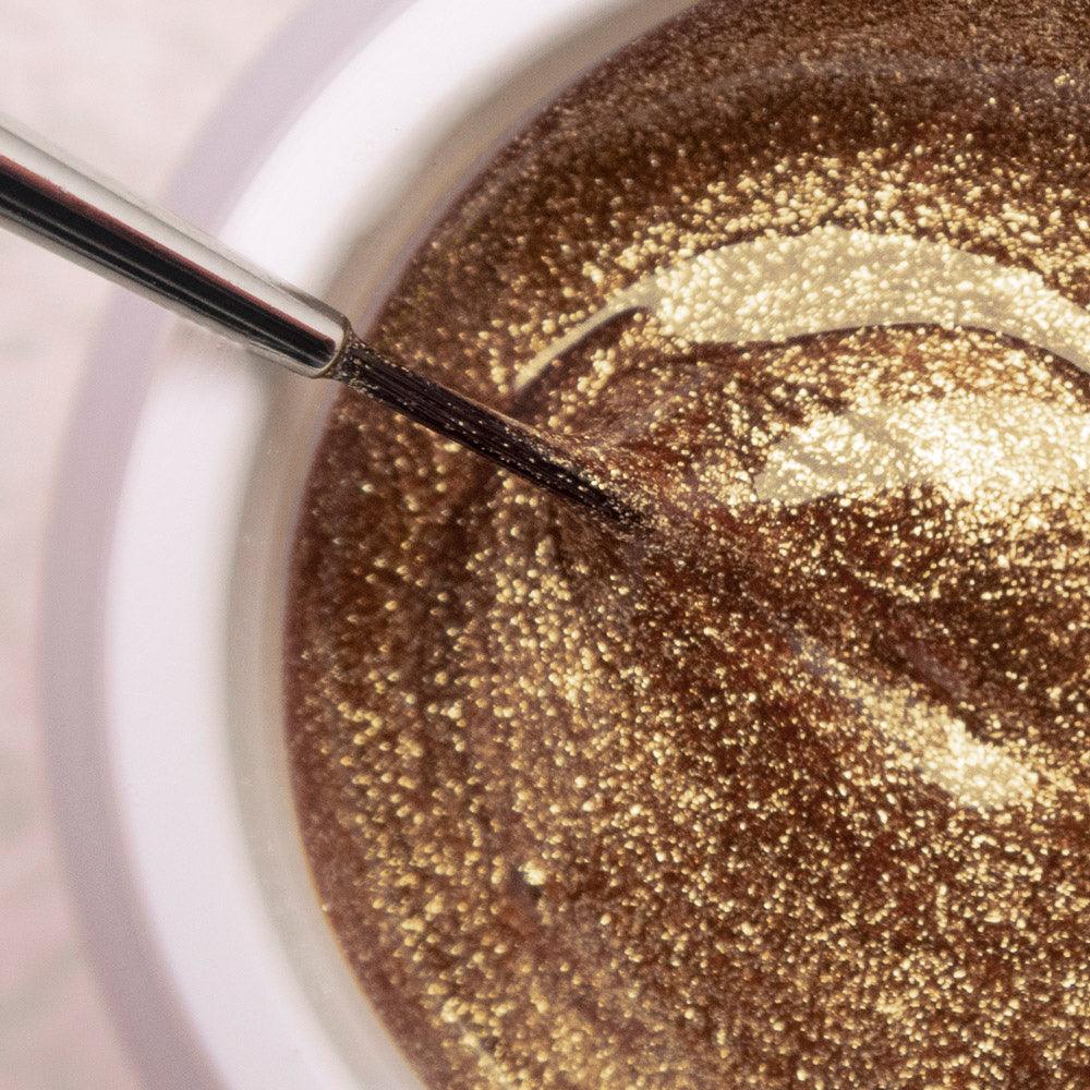 Art Paint Gel Bronze Gold - Image 2