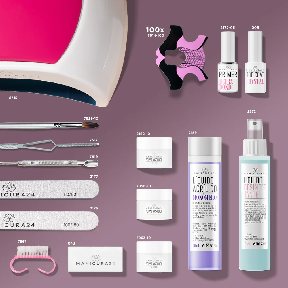 Kit profesional acrílico - Lámpara 48W - Image 4