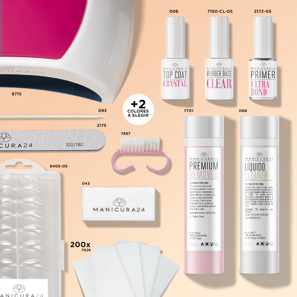 Kit profesional Soft gel - Lámpara 48W - Image 4
