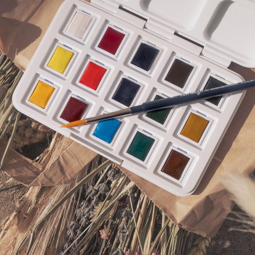 Set de acuarelas para Nailart