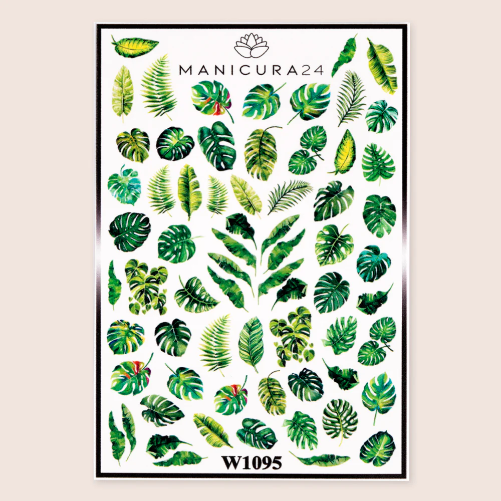 Pegatinas al agua - Jungle Green
