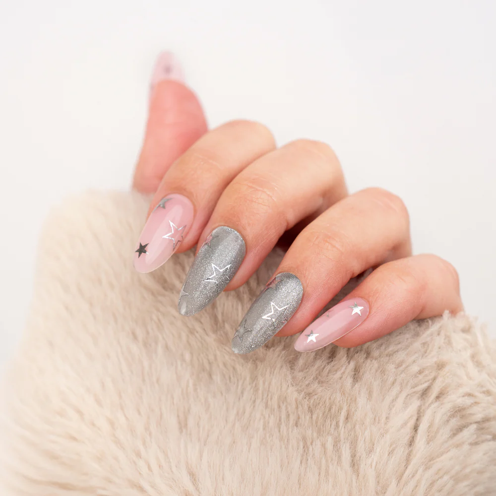 Pegatinas al Agua - Silver Stars - Image 2