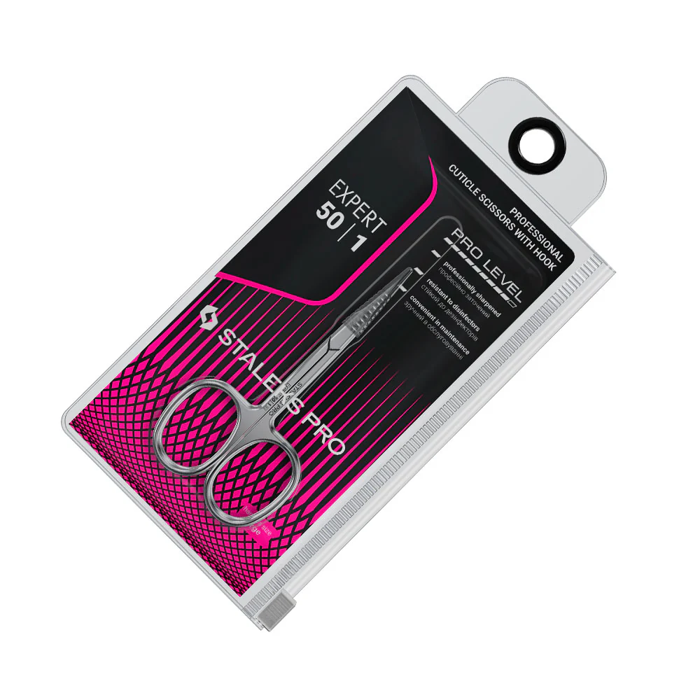 Tijeras profesionales para cutículas Staleks EXPERT 50 TYPE 1 - Image 5