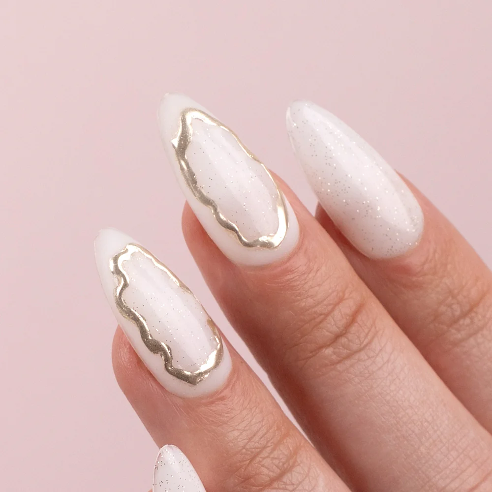 Top Coat Glitter Gold - Image 3