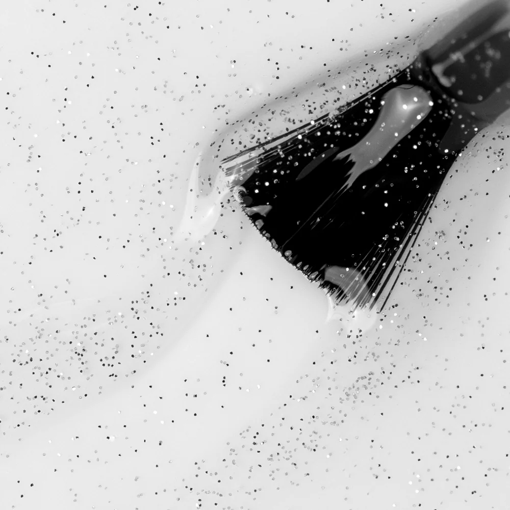 Top Coat Glitter Silver - Image 2